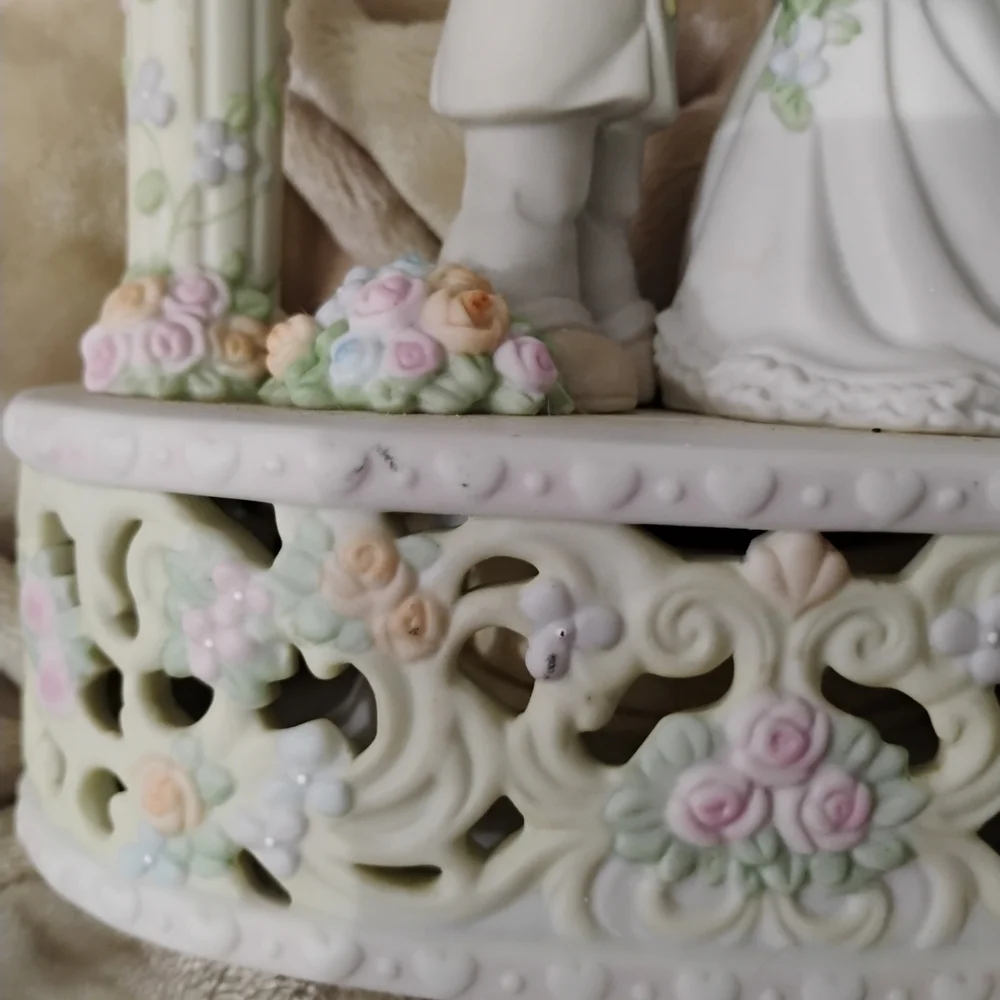 Romantic Wedding Cake Topper Figurine